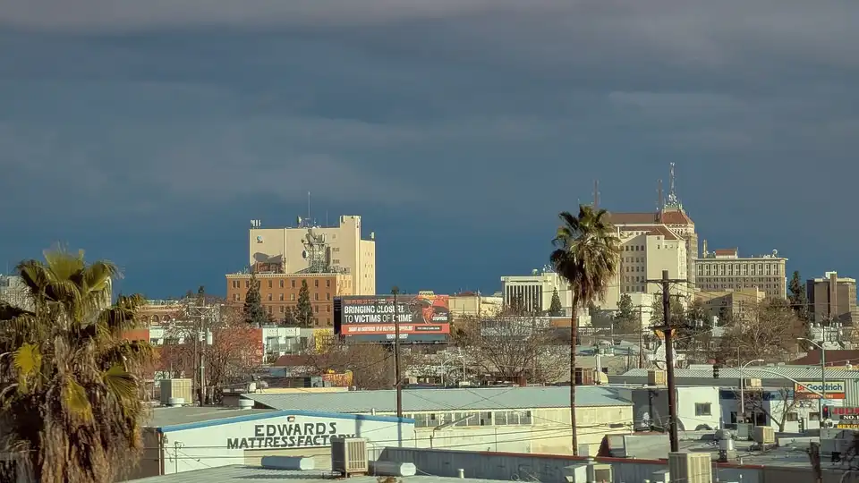 Fresno California Skyline