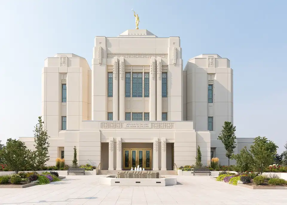 The Meridian Idaho Temple, a temple of The Church of Jesus Christ of Latter-day